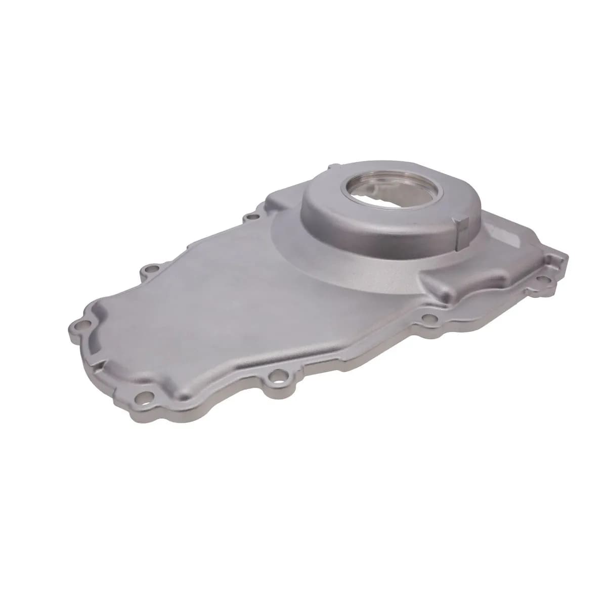 Top Street Performance 81065 TSP GM LS 1-Piece Satin Aluminum Timing Cover with Crank Seal and Gasket