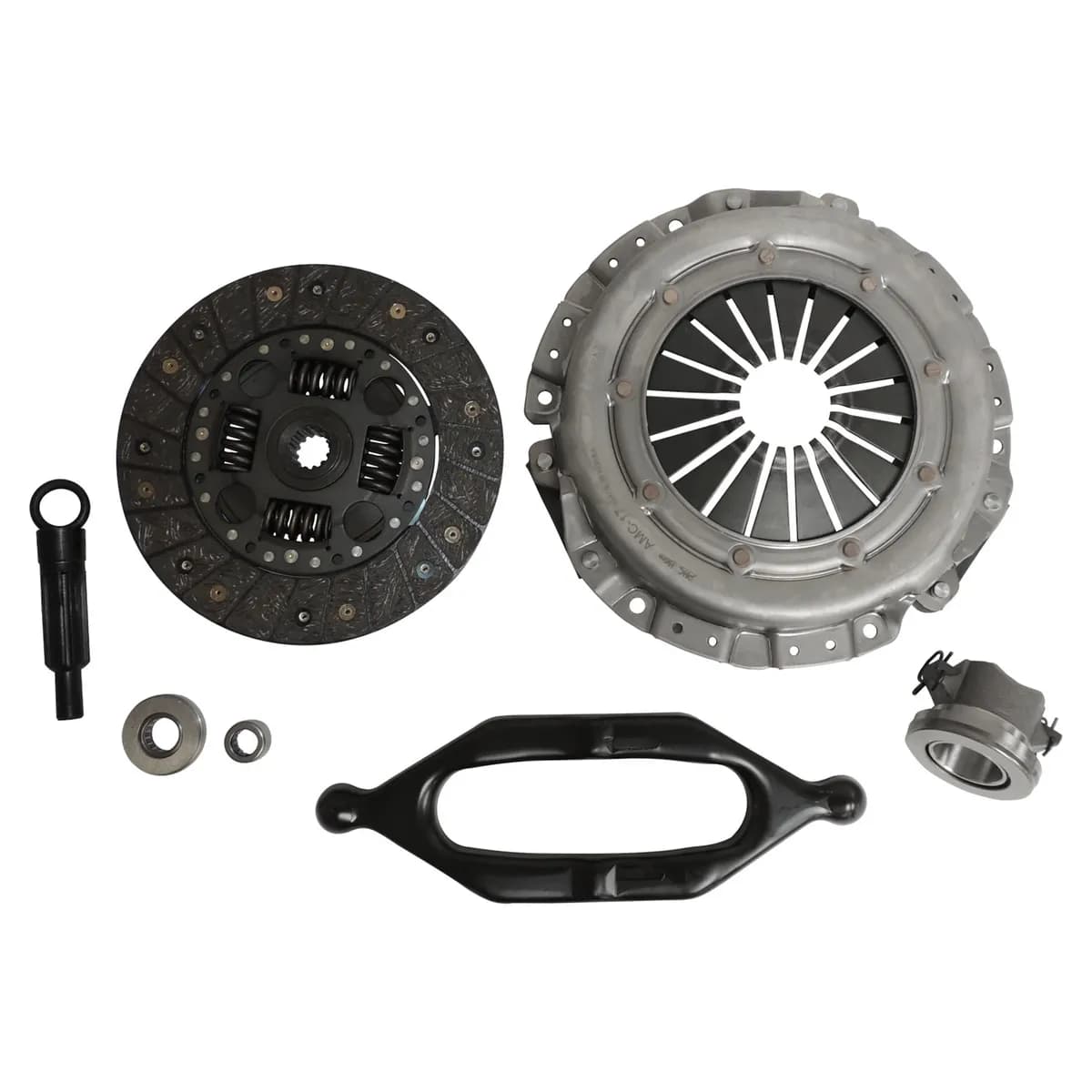 Clutch Kit Jeep 1997-2002 TJ Wrangler 1997-2000 XJ Cherokee w 2.5L Engine Includes Clutch Disc Pressure Plate Clutch Release Bearing Pilot Bearing Clutch Fork and Alignment Tool 9.125 Disc 14 Splines .968 Spline Diameter