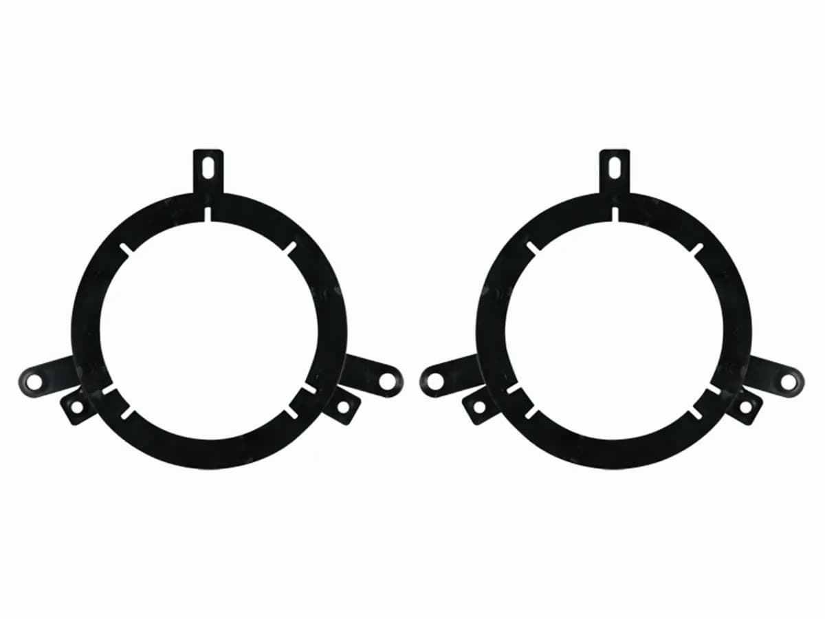 Speaker Adapter Plates; Adapts 5.25 in. Or 6.5 in. Speaker To Front Door Speaker Location;