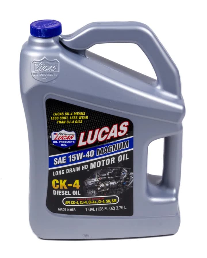 Synthetic SAE 15w40 Magnum Ck4 Diesel Oil 1 Gal Case of 4