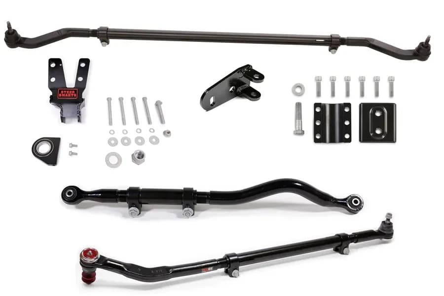 Steer Smarts Steering and Track Bar Package (Steel Steering Box) - JT/JL