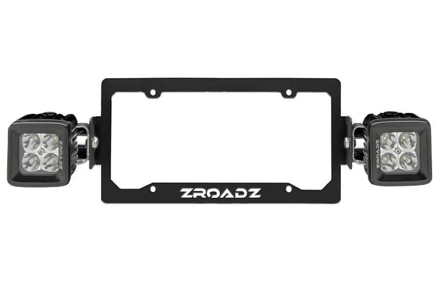 Zroadz LED License Plate Bracket Mount Kit
