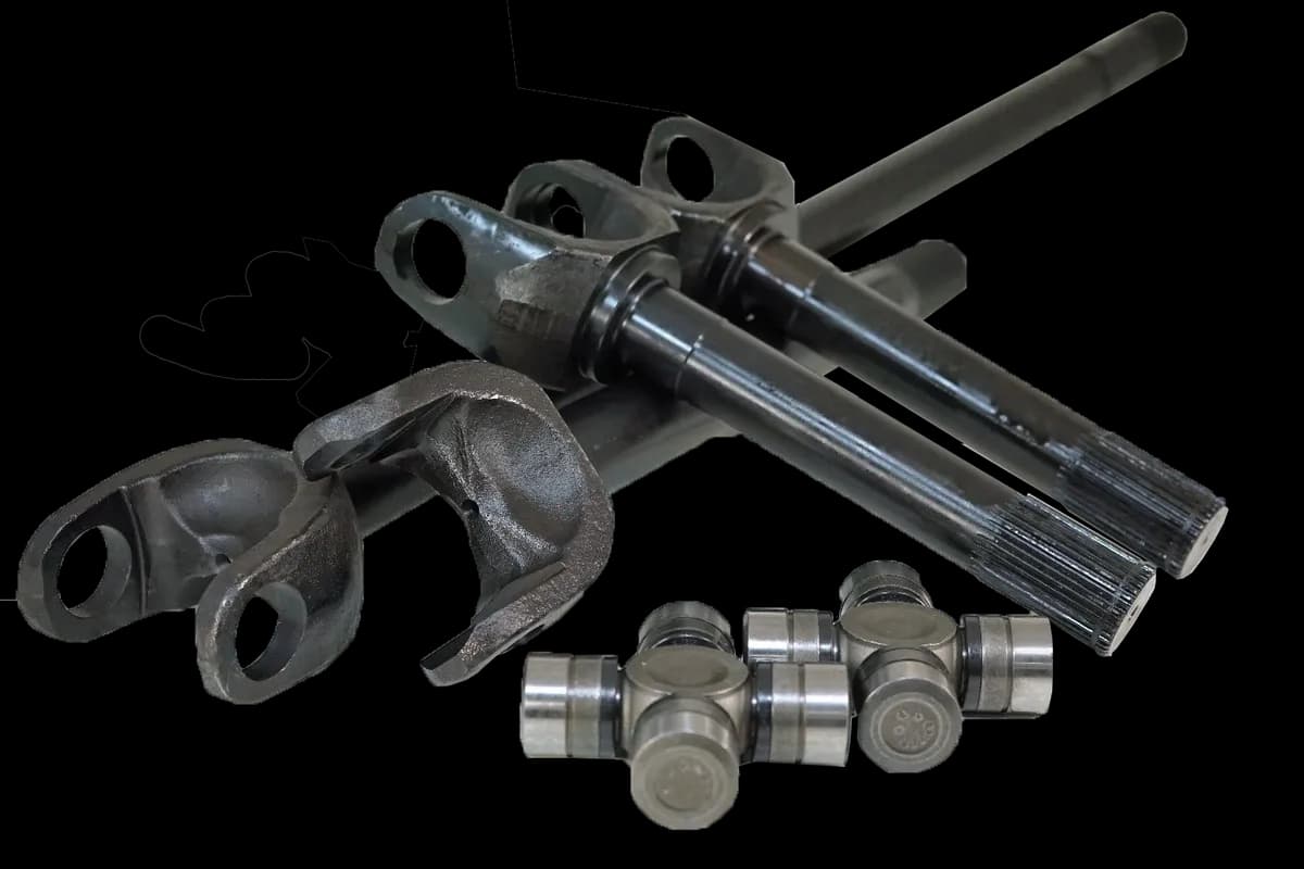 1978-79 Ford Dana 60 4340 Chromoly Discovery Series Front Axle Kit, 35 Spline Revolution Gear