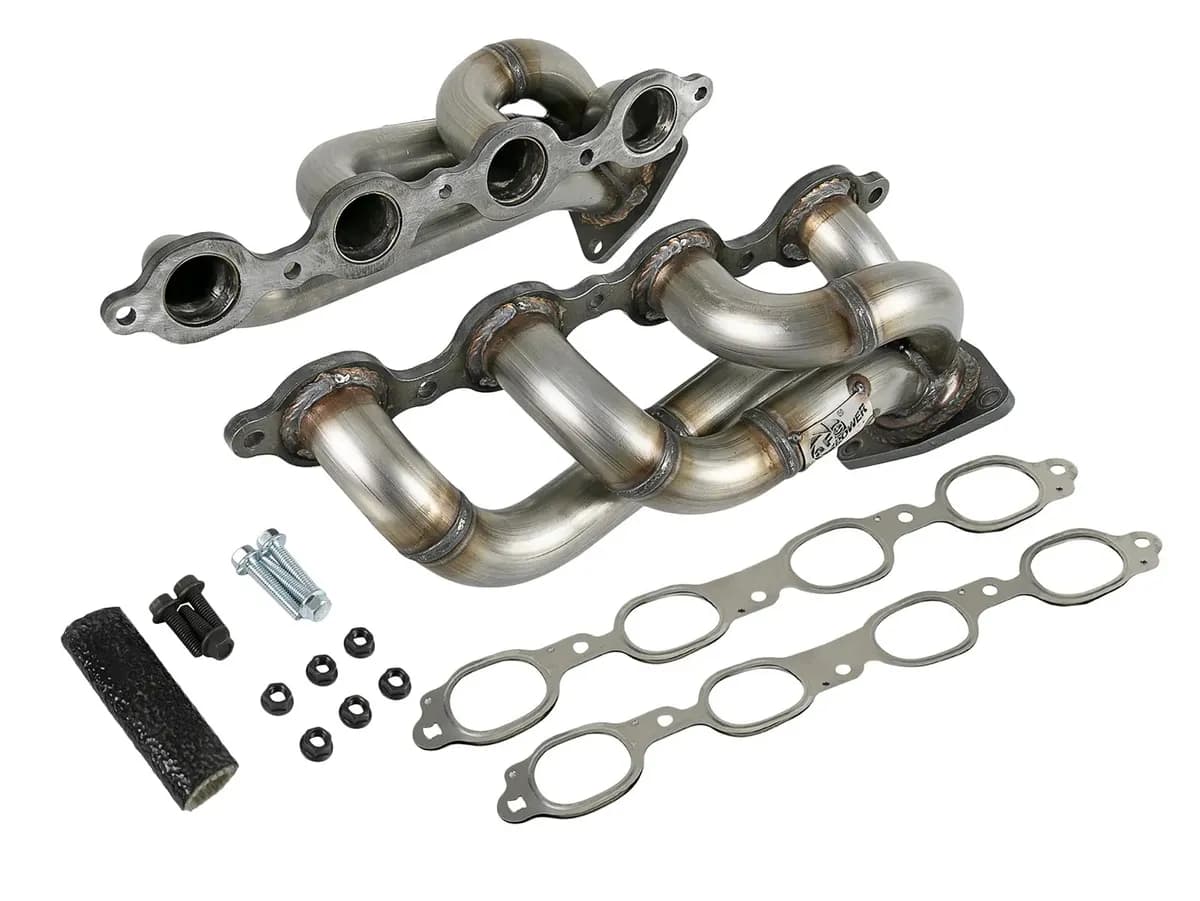 Twisted Steel 1-34 IN 304 Stainless Steel Shorty Headers GM SilveradoSierra 1500 2019 V8-5.3L6.2L