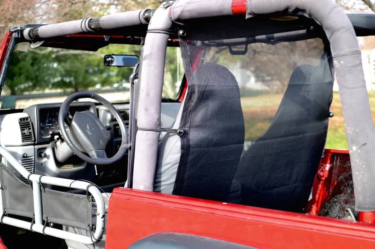 Tops and Covers 1997-2006 Fabric Teddy Blue