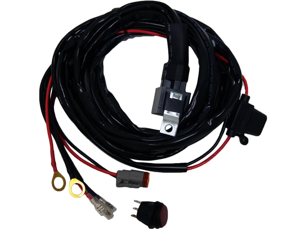 RIGID Industries 40193 Wire Harness, Fits 20-50 Inch SR-Series And 10-30 Inch E-Series