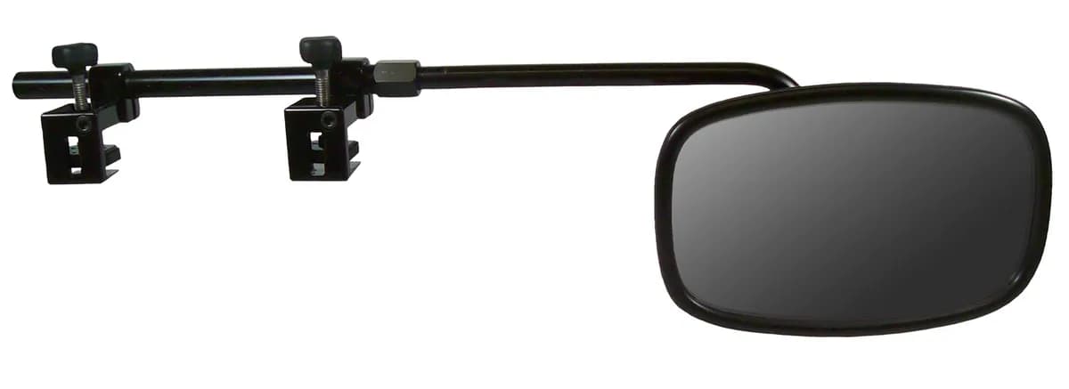 Universal Towing Mirror Kit Adjustable Dual Clamp Mirror Head 71/4in x 41/4in Sold as Single
