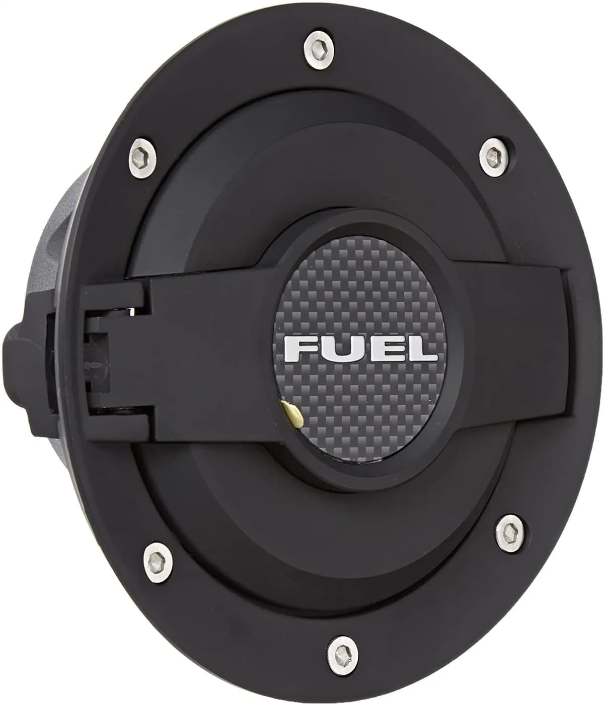 Drake Muscle Cars 08-13 Challenger Fuel Door Blk