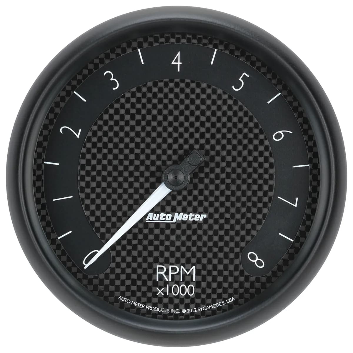 Gauge, Tachometer, 5", 8k RPM, In-Dash, GT