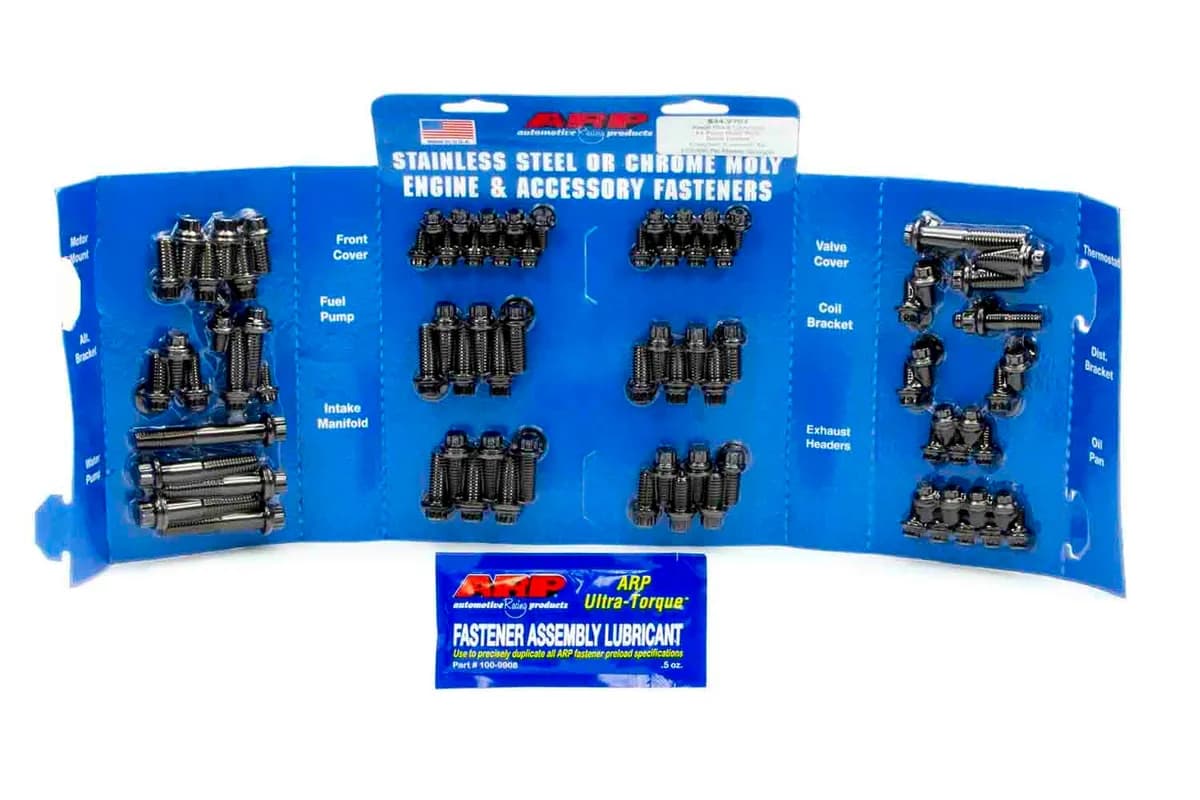 sb Chevy cm 12pt Accessory Kit Black Oxide