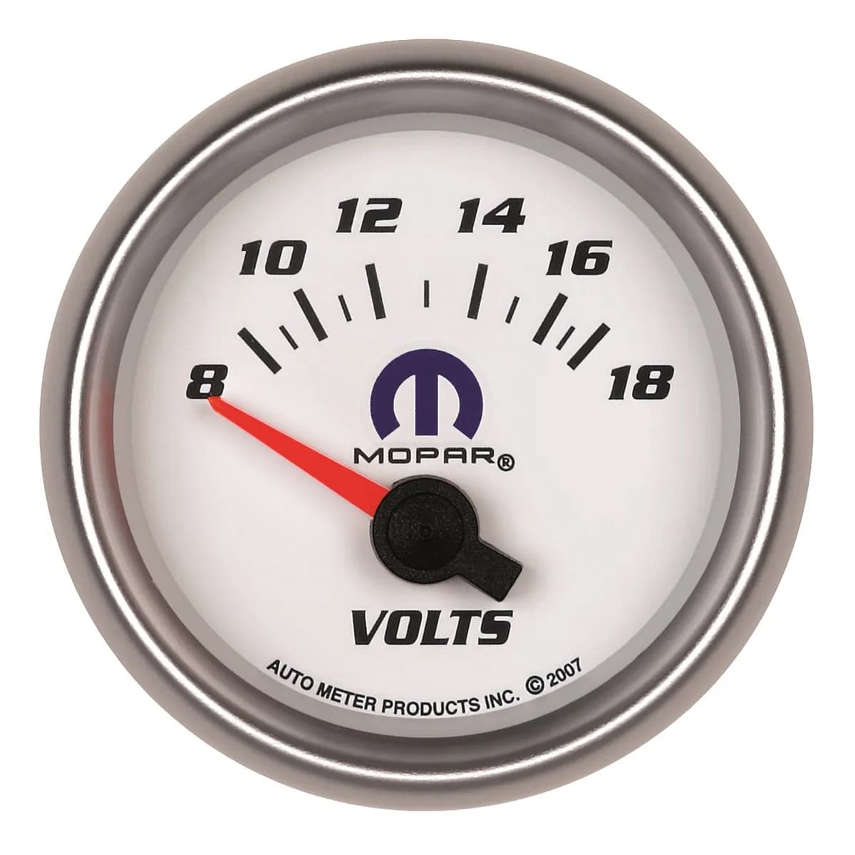 Mopar 21/16in Short Sweep Electric Voltmeter