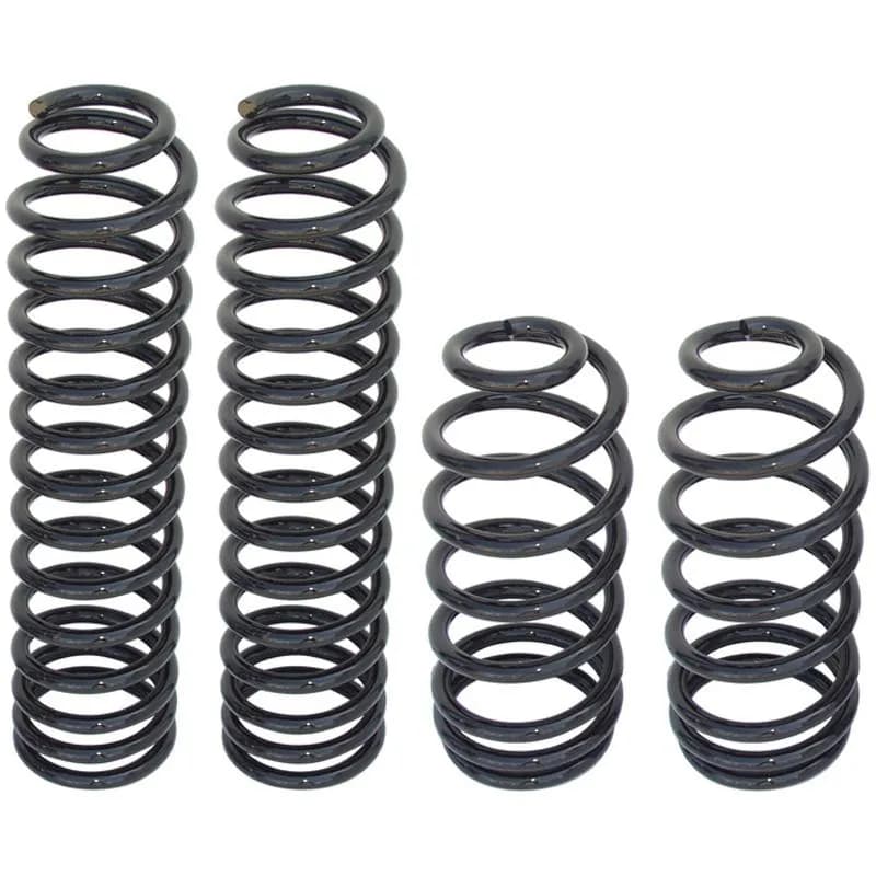 Coil Spring Set 97-06 Wrangler TJ 4 Inch Lift Front/Rear Set of 4 RockJock 4x4