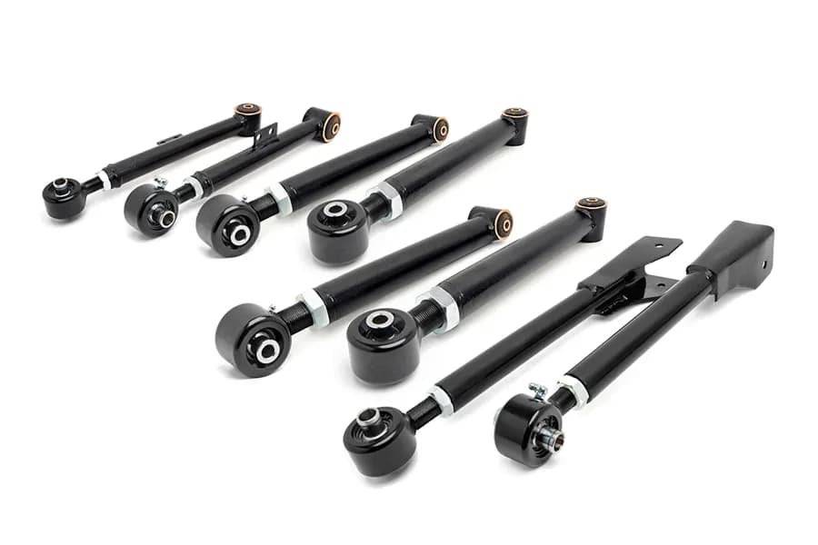 Rough Country X-Flex Complete Set Adjustable Control Arms - TJ/LJ