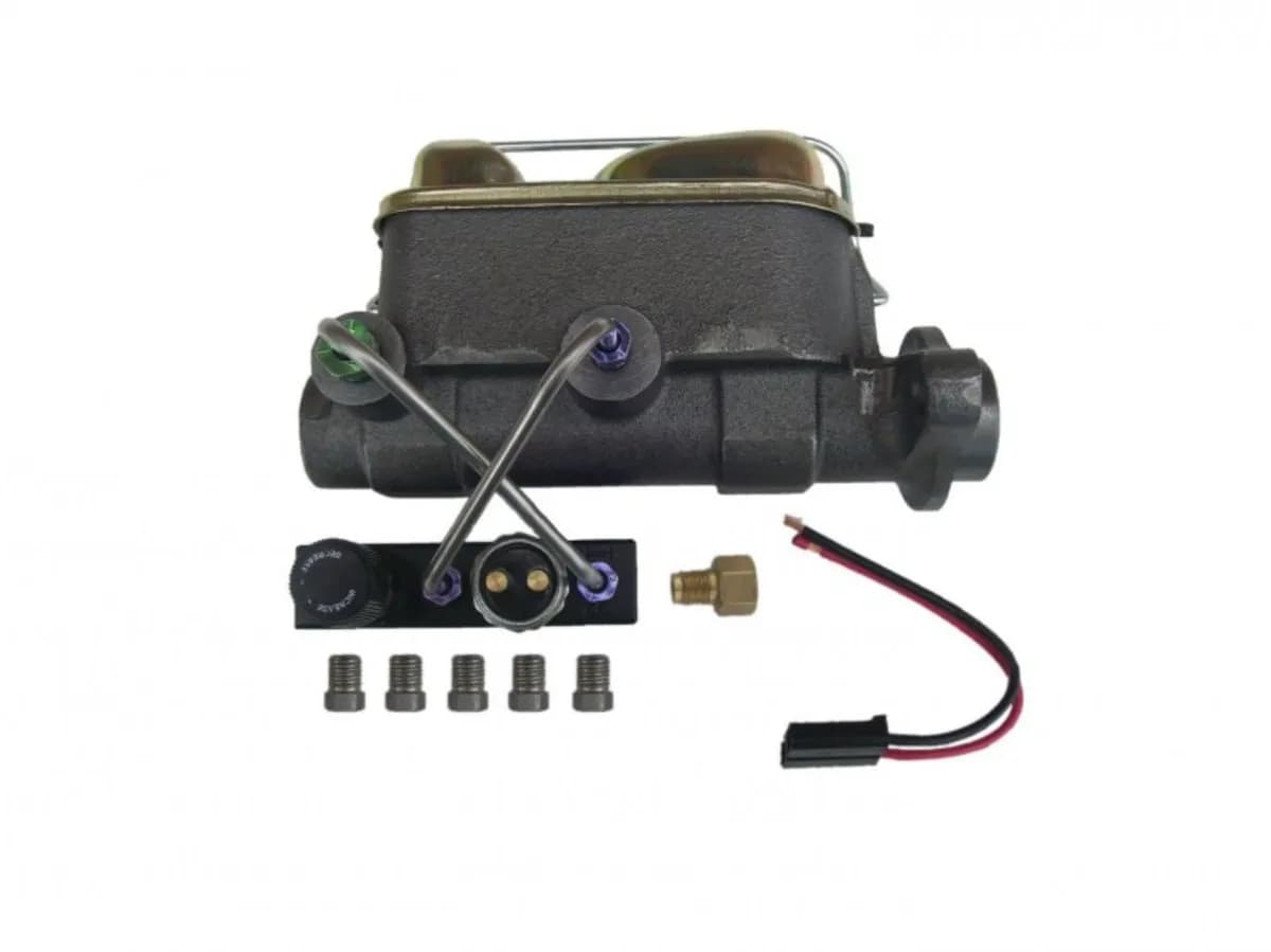Leed Brakes FC0026HK Manual Hydraulic Kit with pre-bent lines and adjustable valve