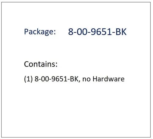 Solid Oland Xbar 51-Blk