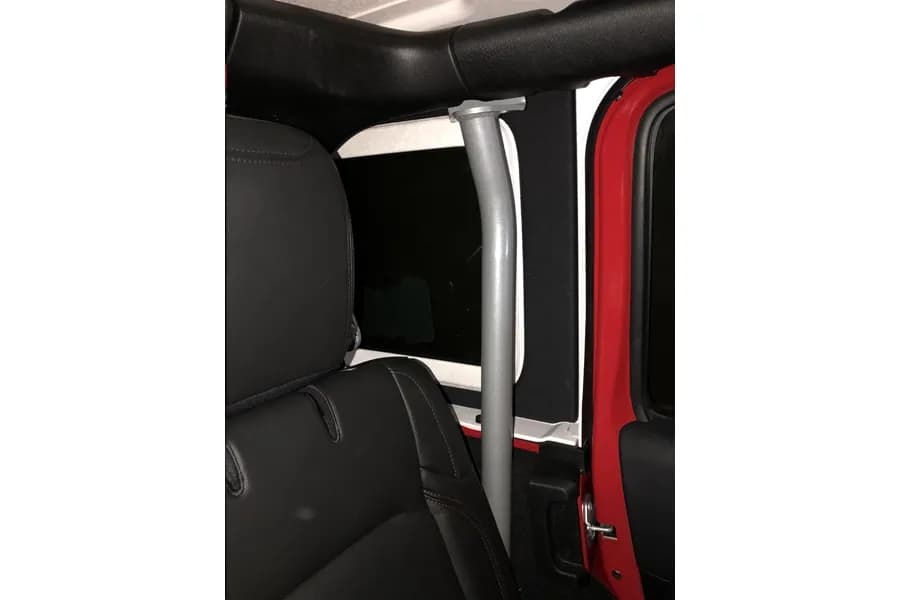 Rock Hard 4x4 Bolt-In Ultimate Sports Cage C-Pillar Brace Kit - JL 4Dr