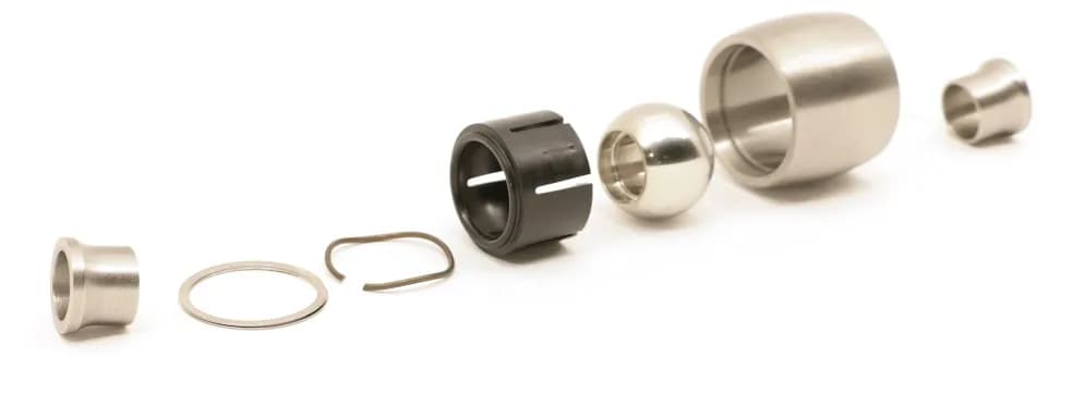 Ridetech 90002900 Weld-on R-Joint XL.Â  Includes spacers to create 9/16 I.D. and 2-5/8 width.