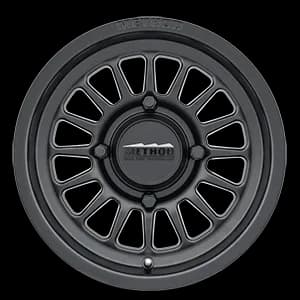 Aluminum Wheels 15x7 MR411 Bead Grip UTV Bolt Pattern 4 On 156 Offset 13 Lip Size 1.85 Matte Black MB Method