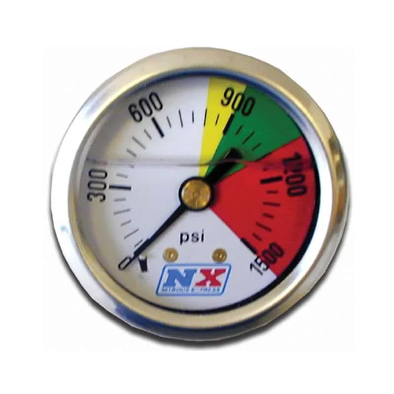 Nitrous Express - Nitrous Pressure Gauge Only (0-1500 Psi) - 15508
