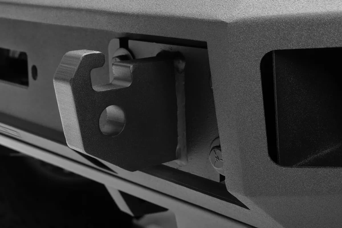 Go Rhino 230121T - Trailline Bumper Fairlead Mount Plate - Textured Black