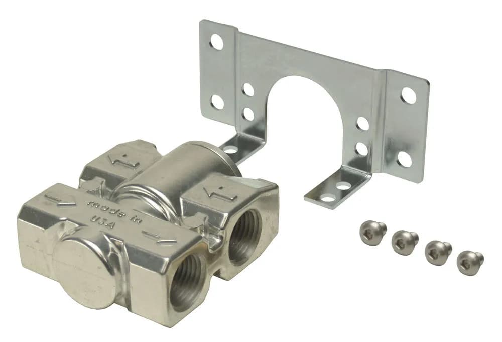 Derale 25792 Fluid Control Thermostat with Mount Brackets, 1/2 NPT