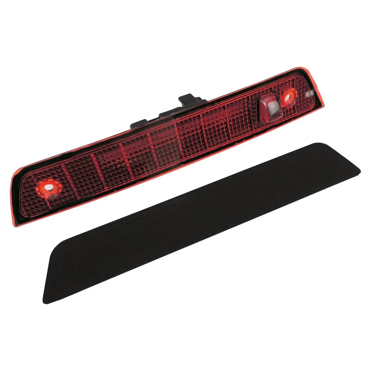 High Mount Stop Lamp for 2005-2010 Jeep WK Grand Cherokee; Red Plastic