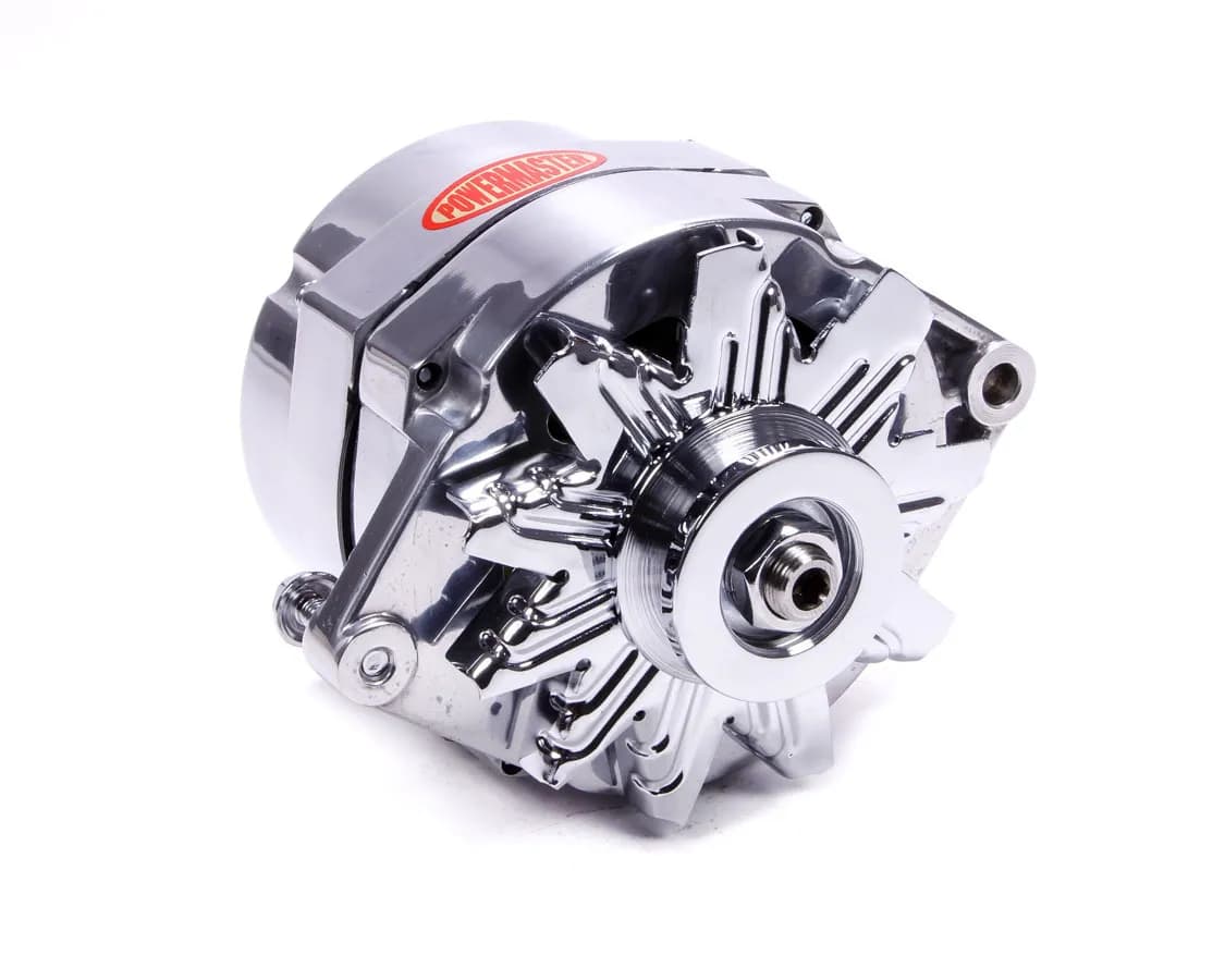 Alternator; 12si; 150 Amp; 100 Idle; 1 Groove V Type Pulley; Polished;