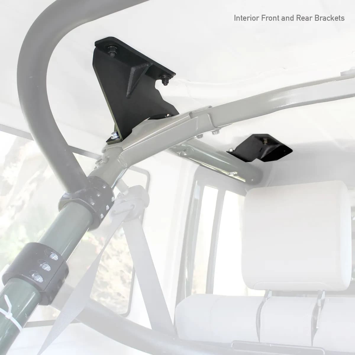 Go Rhino 5910013T - SRM Roll Bar Mounting Kit - Jeep JK Mount - Textured Black