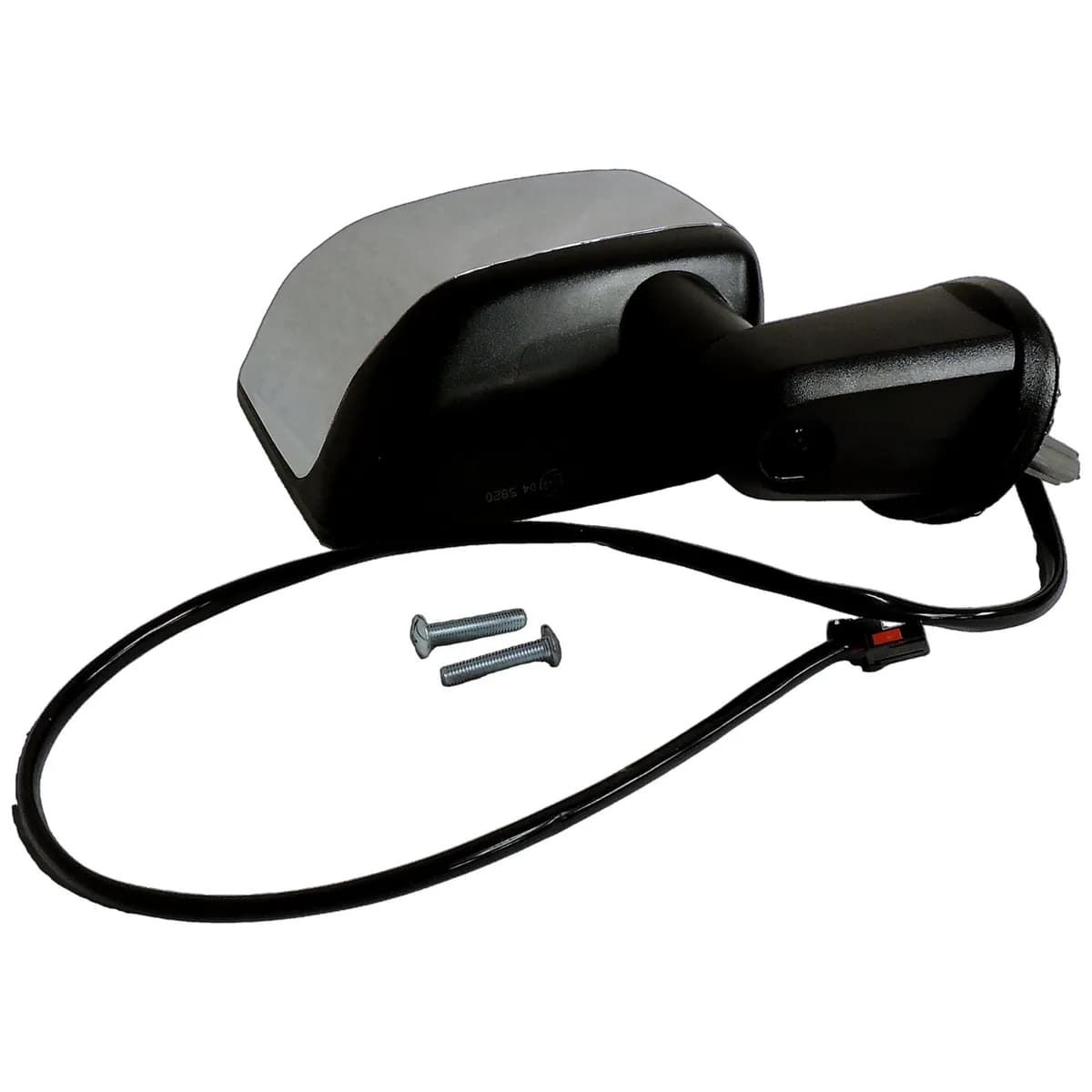 Crown Automotive Jeep Replacement 68249844AC Right Power, Heated, Manual Folding Mirror for 15-18 Jeep JK Wrangler LHD