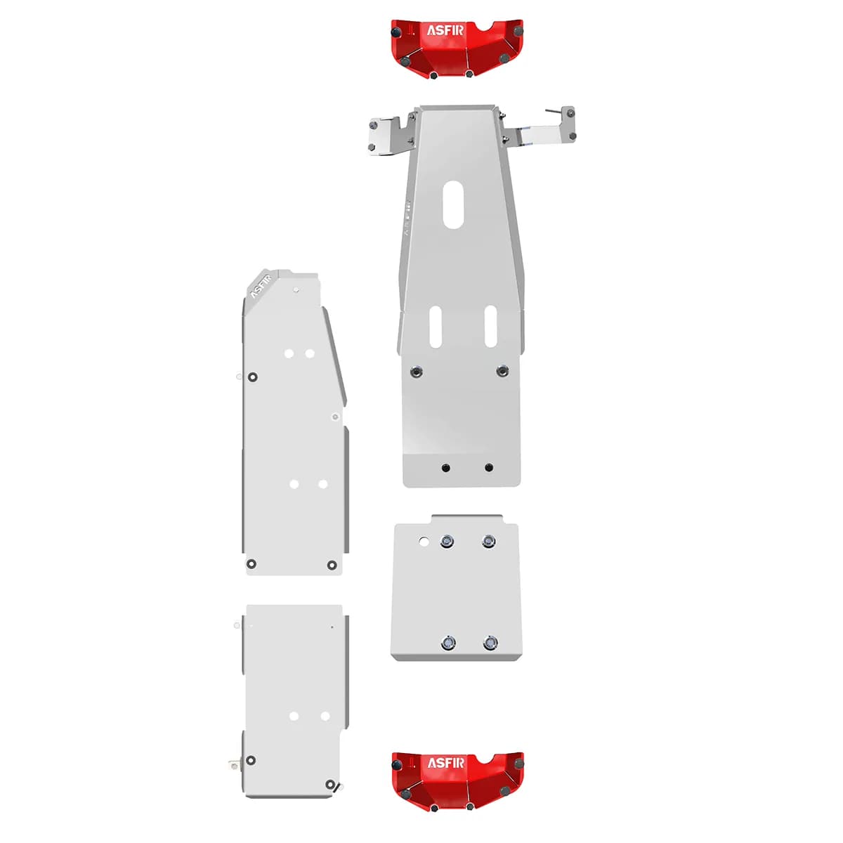 Jeep Wrangler JL Full Skid Plate Kit (5 Pcs) | LWB | 3.6L | 2018-2020
