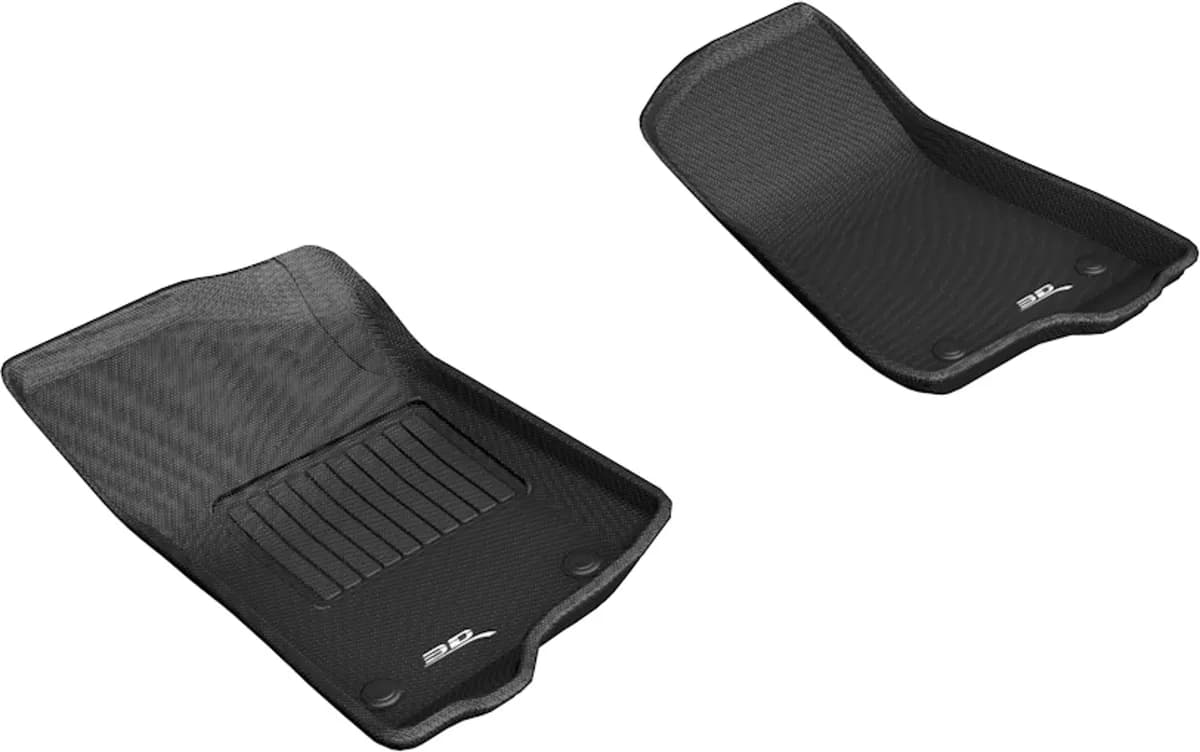20c Gladiator/18c Wrangler JL Unlimited Kagu Black 1st Row Floor Liner