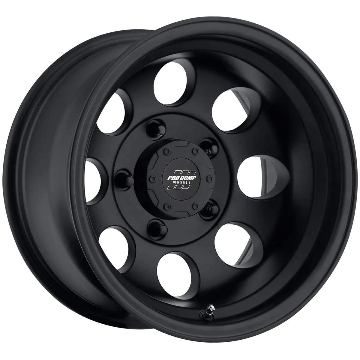 Pro Comp 7069-7973 Vintage Matte Black 17x9 5x5 4.75BS Offset -6mm Cap P/N 8327041