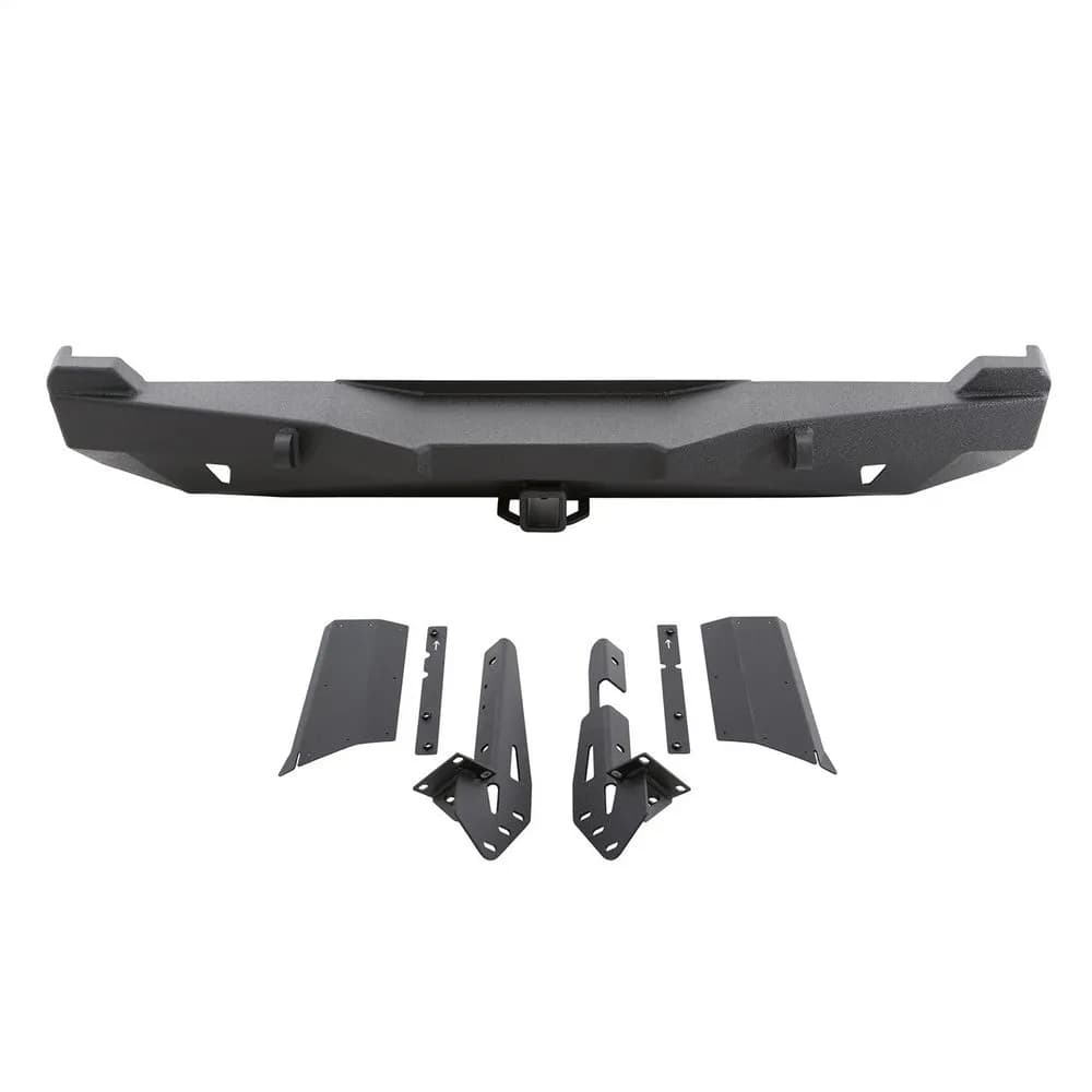 8401 Cherokee (Xj) 2/4 Door Xrc Rear Bumper W/Hitch Black Textured