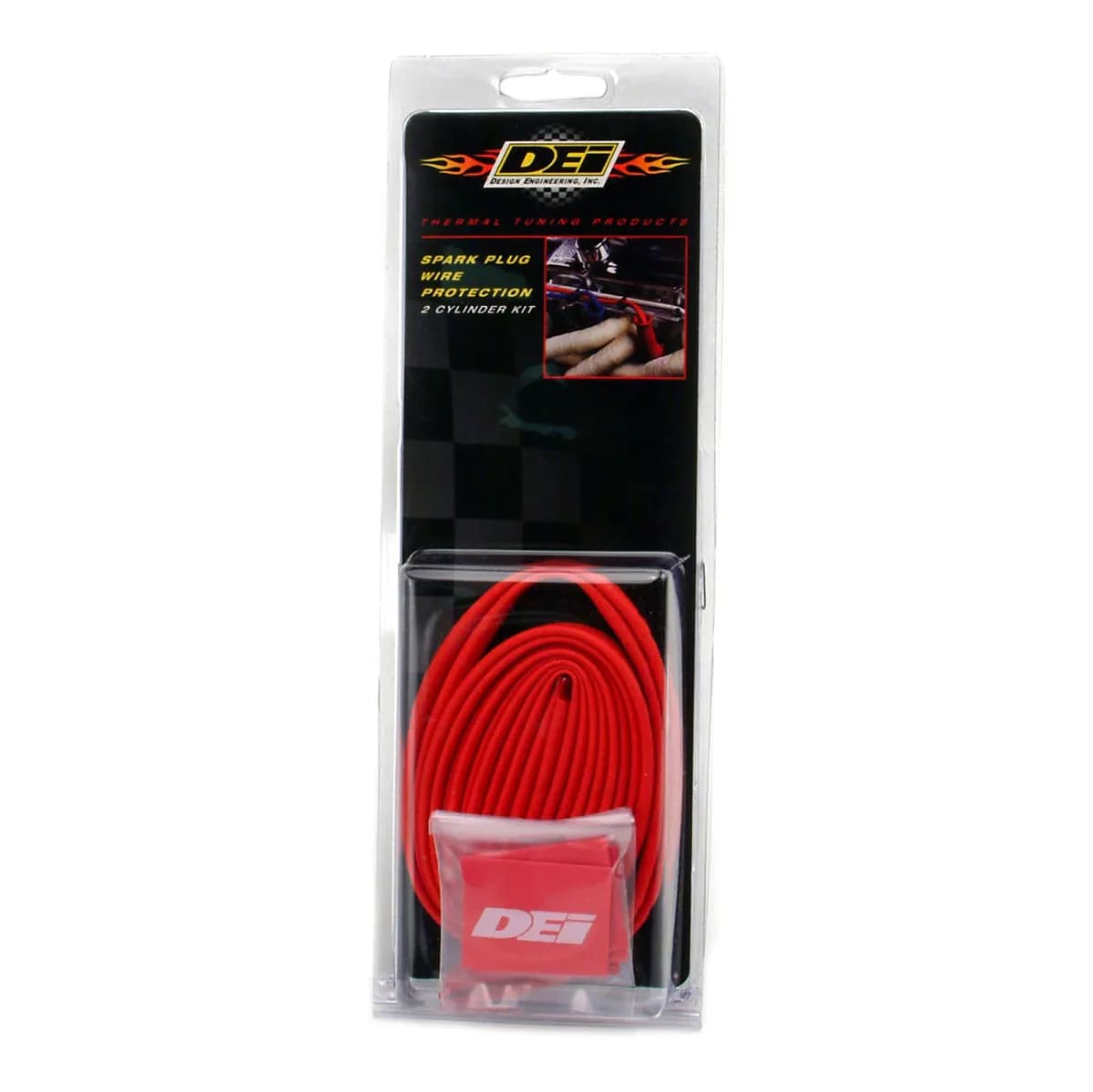 DEI 10621 Protect-A-Wire 2 Cylinder Kit Red 010621