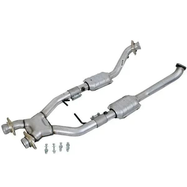 1996-1998 Mustang Cobra 4.6l-4v 2.5 Full X-Pipe Wconverters
