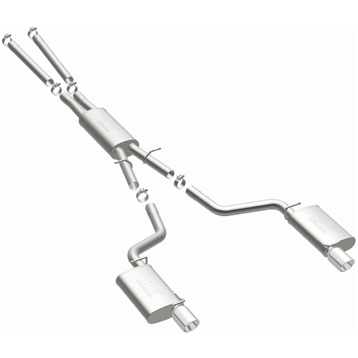 MagnaFlow 2006-2010 Dodge Charger 5.7L | 2005-2008 Dodge Magnum 5.7L Street Series Cat-Back Performance Exhaust System 15628