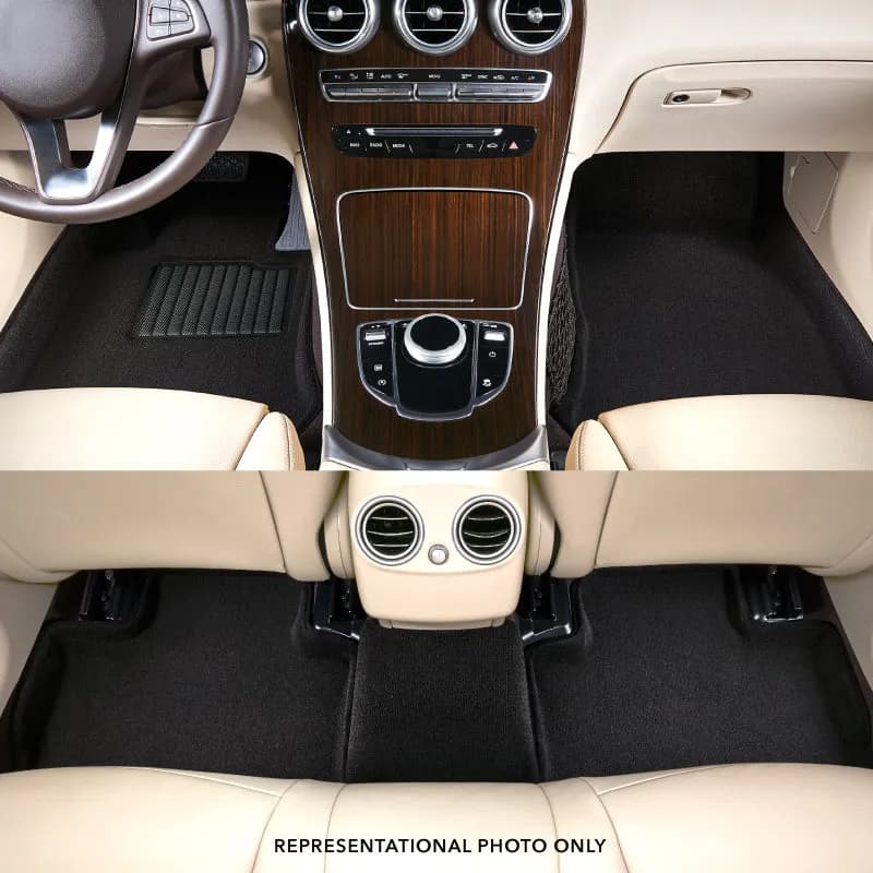 22c Tesla Model x r1 r2 r3 Maxpider Elegant Floor Liner Black