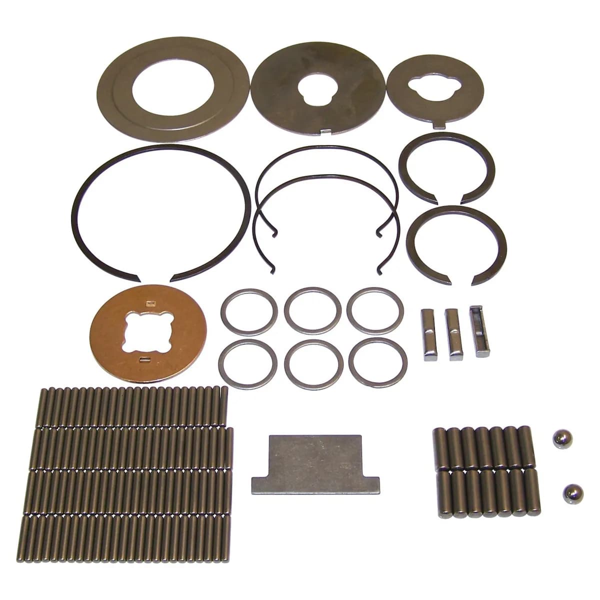 Small Parts Kit 1945-1949 CJ-2A;1948-1953 CJ-3A;1953-1968 CJ-3B;1955-1971 CJ-5, CJ-6;1950-1952 M38;1952-1963 M38A1;1956-1964 FC-150;1957-1964 FC-170;1966-1971 C101 Commando;1963-1964 SJ, J-Series;1946-1964 Station Wagon;1947-1965 Pickup;1948-1