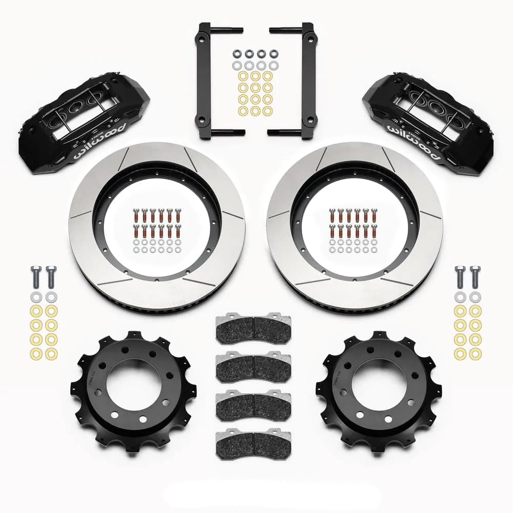 Wilwood TX6R Rear Kit 16.00in Clear Ano 1999-2010 GM Trk 2500 HD 4.84 Cntr