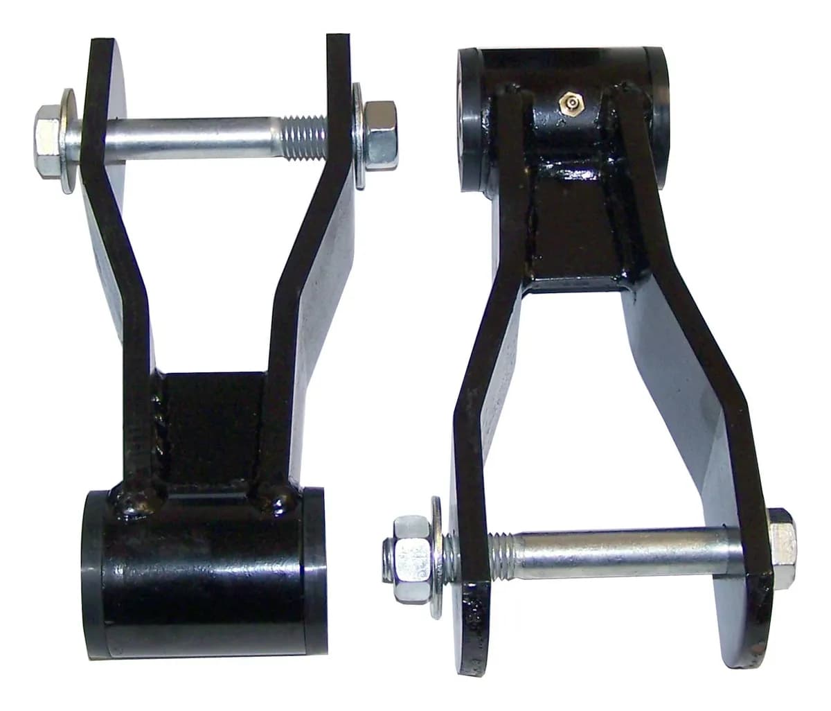 Hd Shackle Kit 1984-2001 XJ Cherokee (Provides 1.5" of Lift);1986-1993 MJ Comanche (Provides .75" of Lift);