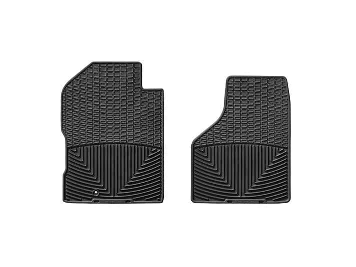 2002 - 2005 Dodge Ram 1500 Pickup Black Front Rubber Mats / 2006 - 2009 Dodge Ram 2500 Pickup Black Front Rubber Mats / 2003 - 2005 Dodge Ram 2500 Pickup Black Front Rubber Mats