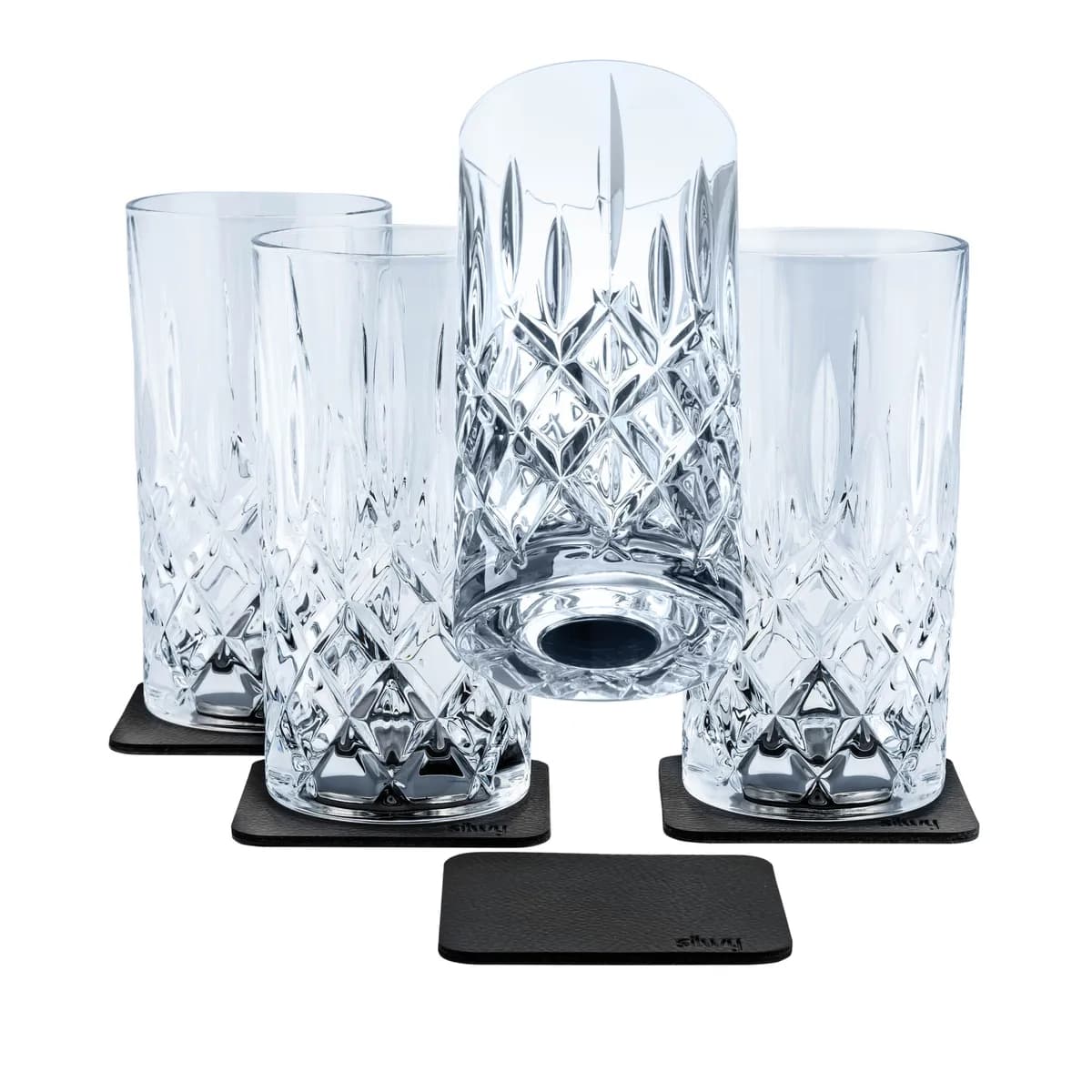 Magnet crystal glasses LONGDRINK DIAMOND