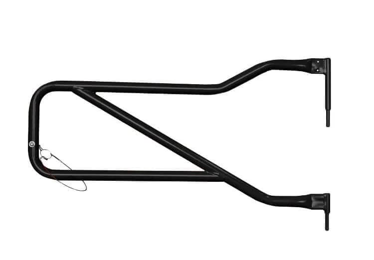 Doors 2007-2018 Trail, Tubular Style Front Doors Black