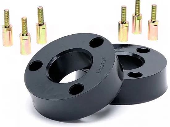 2003-2009 Toyota 4Runner ComfortRide Suspension Lift 2 1/2in Front Only (2 Per Set) - Easy Install High Density Progressive Polyurethane Lifts Vehicles Without Sacrificing Ride Quality or Load-Carrying Capacity No Metal-on-Metal Contact as with Other Lev