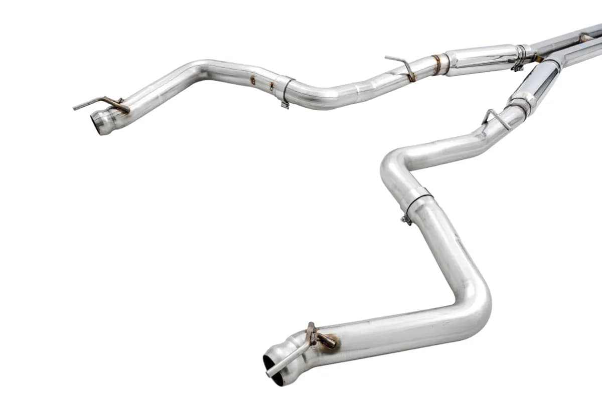 AWE Touring Edition Exhaust for 15+ Challenger 6.4 6.2 SC - Non-Resonated - Stock Tips