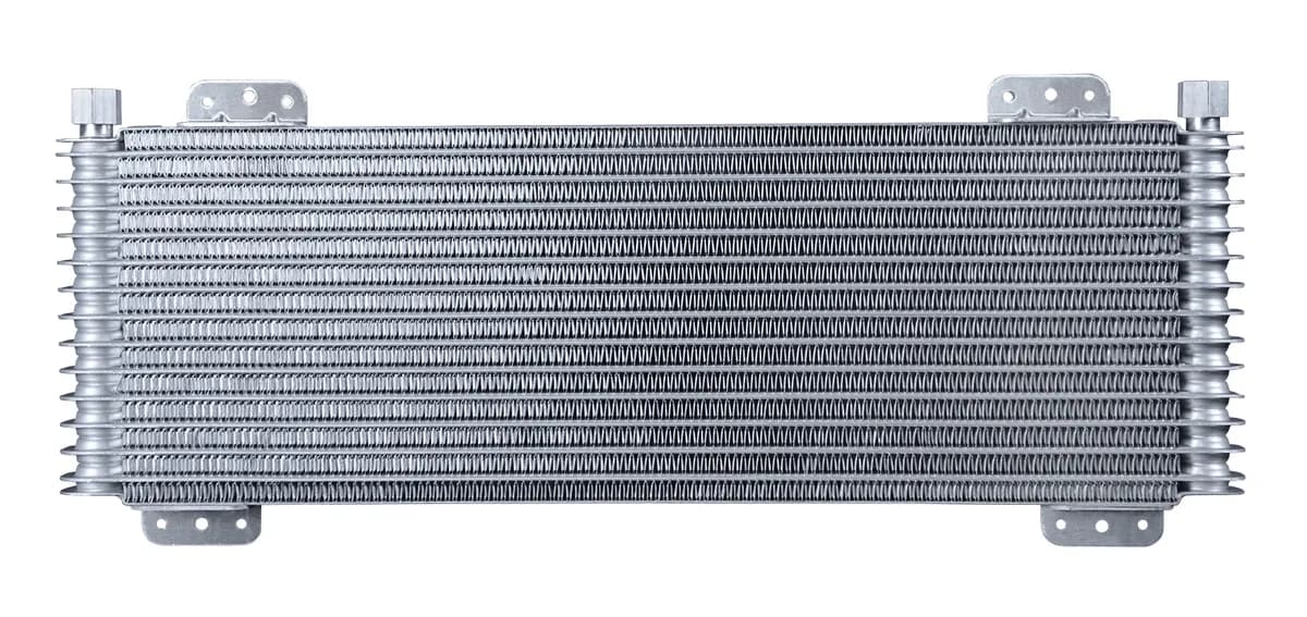 13 Row Series 9500 Plate & Fin Transmission Cooler, 5/8 Inverted flare