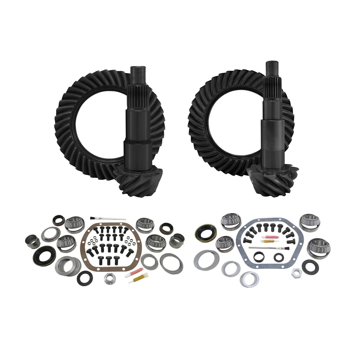 Gear & Install Kit Package For Jeep Jk Non-Rubicon 4.56 Ratio JK Non-Rubicon D30/D44 Gear/Kit Package 4.56 Yukon Gear