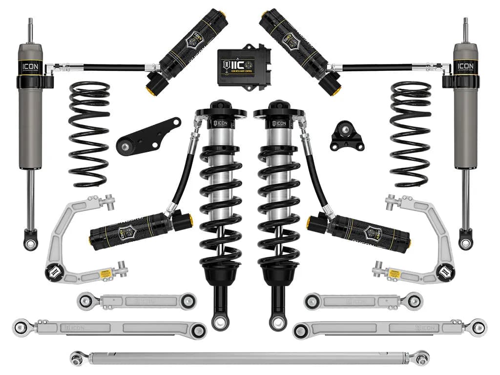ICON 2024-2025 Toyota Tacoma 1.25-3" Lift, Stage 13 Suspension System, Billet