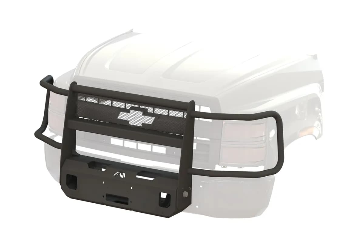 20c Kodiak 4500/5500/6500 Winch Mount w/ Mesh Insert Matte Finish