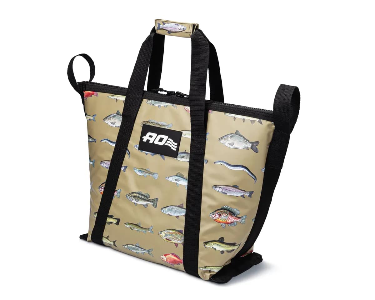 2 Foot Insulated Fish Bag Fresh Water/Saltwater Green/Fresh